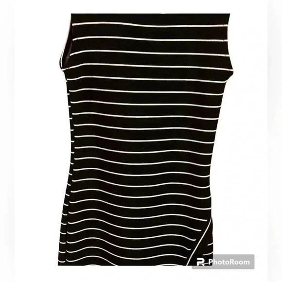 FREE💕 with purchase Woman’s sleeveless dress Seduction, black/white stripe, - Picture 8 of 16